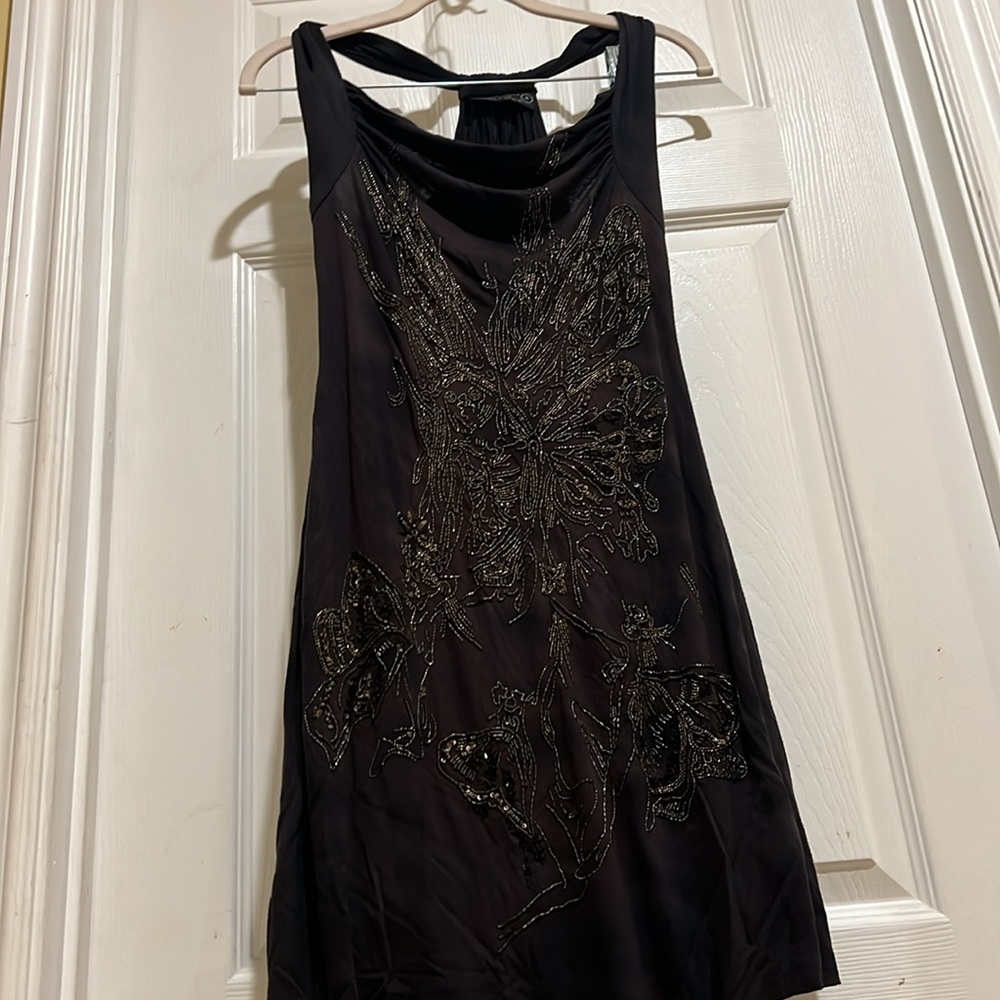 Y2K Vintage ALLSAINTS Beaded Dress